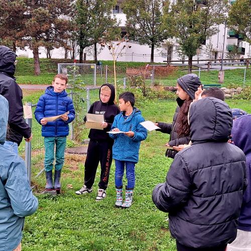 Globales Lernen - Besuch am Weltacker Innsbruck 