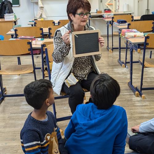 Schule in alten Zeiten