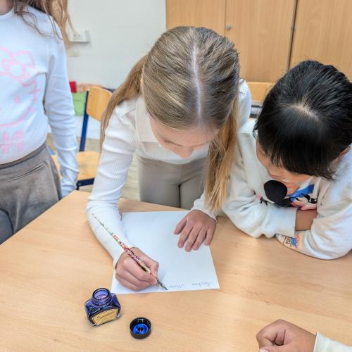 Schule in alten Zeiten