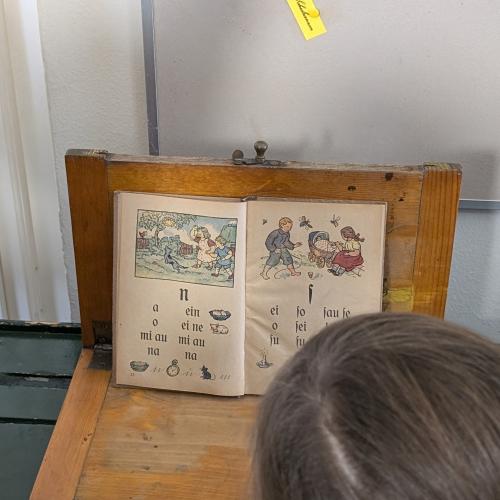Schule in alten Zeiten