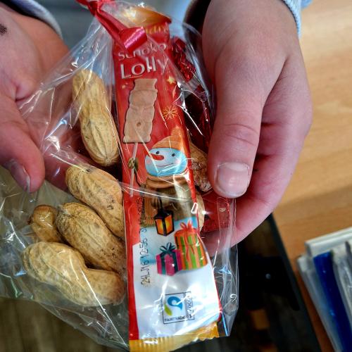 Globales Lernen  - Schokolade"FAIR"teilaktion 