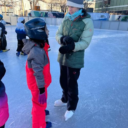 Die Eislaufaison hat wieder begonnen