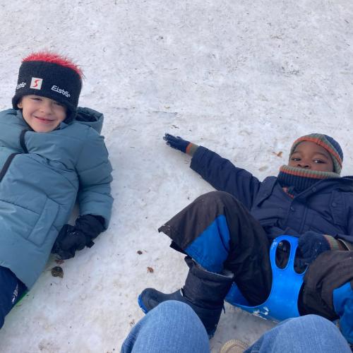 VORSCHULKLASSE: RUTSCHBLATTL RUTSCHEN IM RAPOLDIPARK 