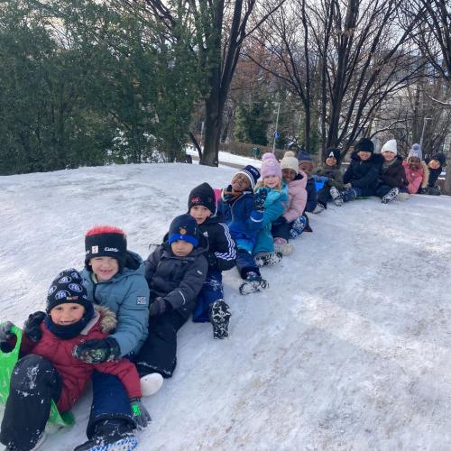 VORSCHULKLASSE: RUTSCHBLATTL RUTSCHEN IM RAPOLDIPARK