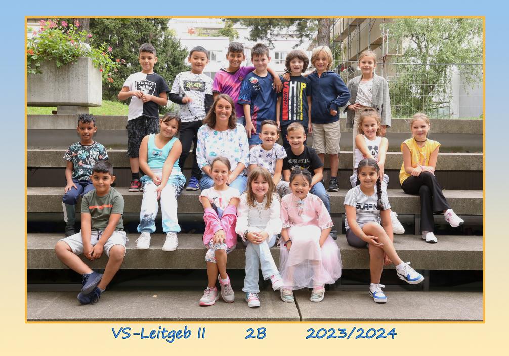 Klassenfoto 2b - SJ 2023/24