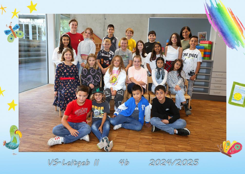 Klassenfoto 4b - SJ 2024/25