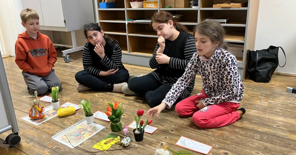 Osterwörter/Ostersätze in der ZI Stunde