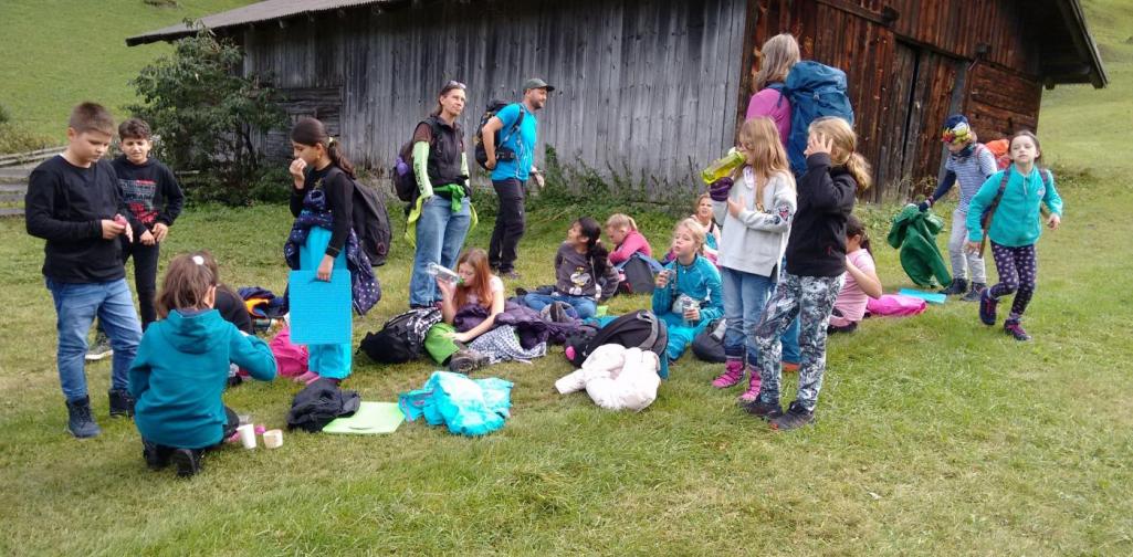 Pause auf de Almwiese